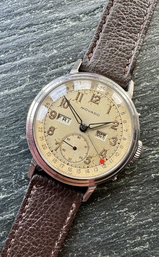 Vintage movado triple - movado, date