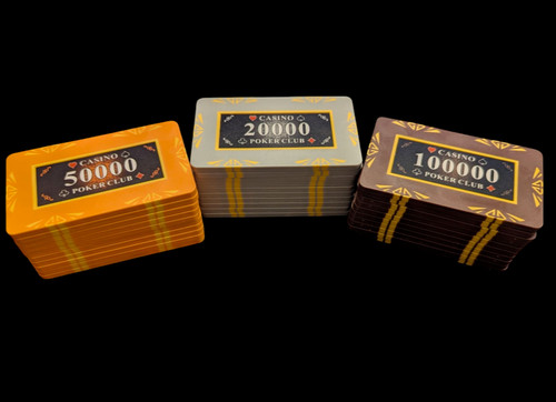 High quality poker - poker, clay