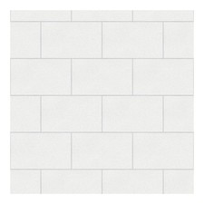 Contour London Tile Wallpaper | White