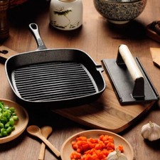 Square Steak Frying Pan Grill