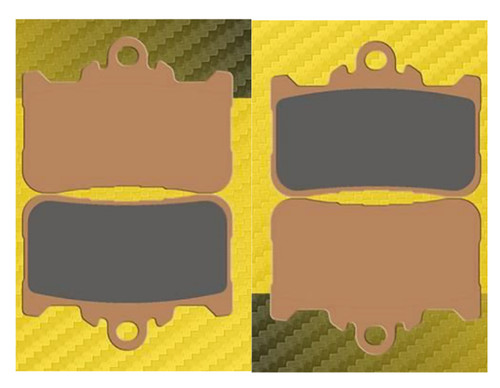 Front sintered brake pads - sintered,