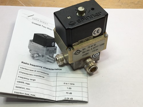 Bn754030 spinner coaxial - spinner, rf
