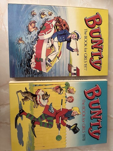 Bunty annuals vintage - bunty,