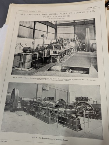 Gas driven rolling mill plant - rolling-mill,