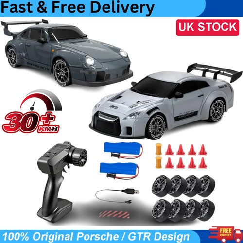4wd drift car porsche gtr - car,