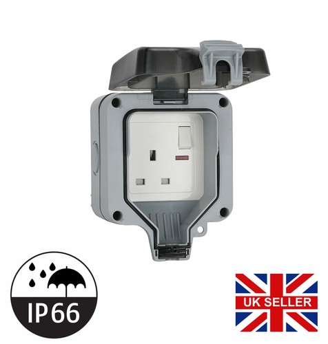 Exterior gang single switch - single,