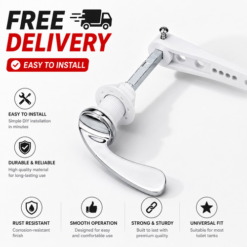 New universal toilet - new,