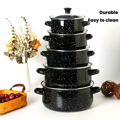 5pcs induction pan set - 5pcs,