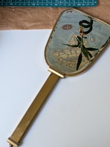 Vintage hand mirror hair - vintage,