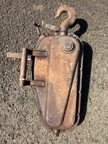 Vintage tirfor cable puller - tirfor,