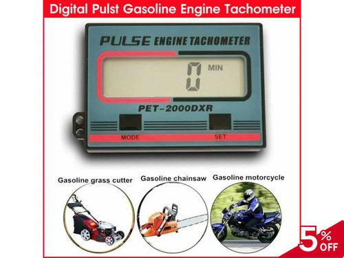 Induction chain saw tachometer - chain,
