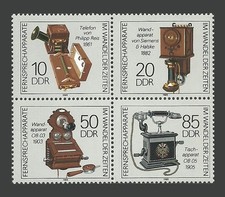 East Germany DDR Stamps 1989