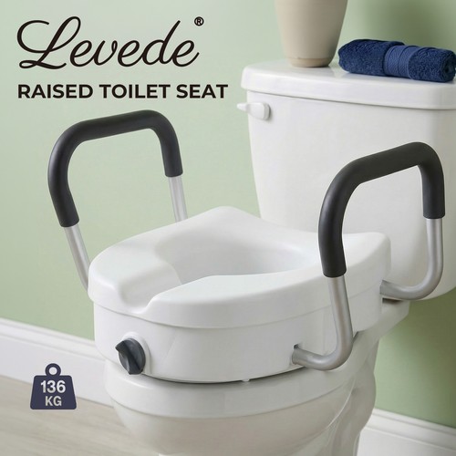 Levede raised toilet seat - raised,