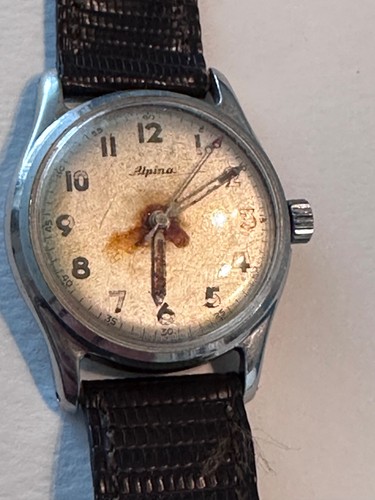 Vintage alpina wristwatch - vintage,