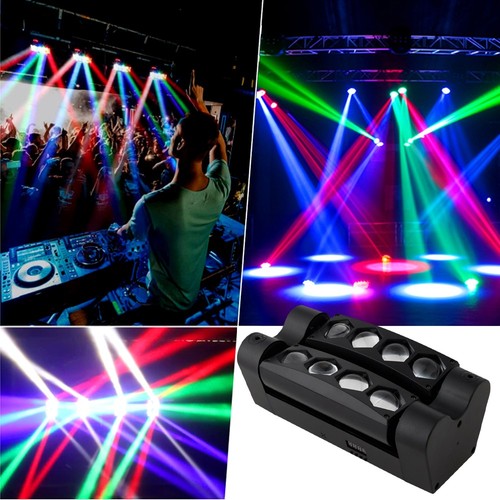 8led moving spider head beam - moving,