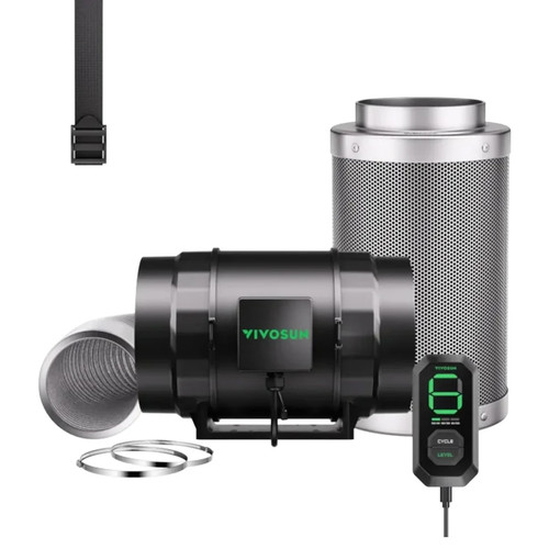 Vivosun aerozesh fan filter - aerozesh, &