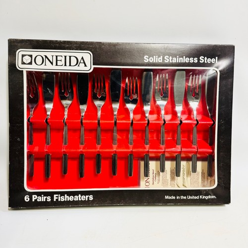 Vintage oneida fish eaters - vintage,