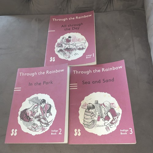 Vintage school reading book - 3x,