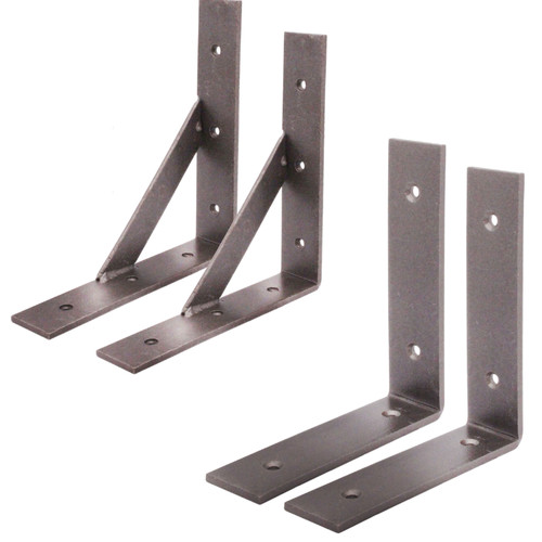 Iron shelf brackets scaffold - iron,