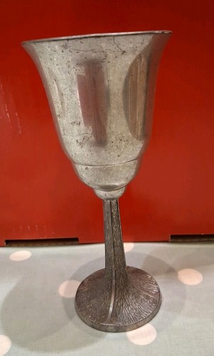 Vintage swedish pewter wine - vintage,