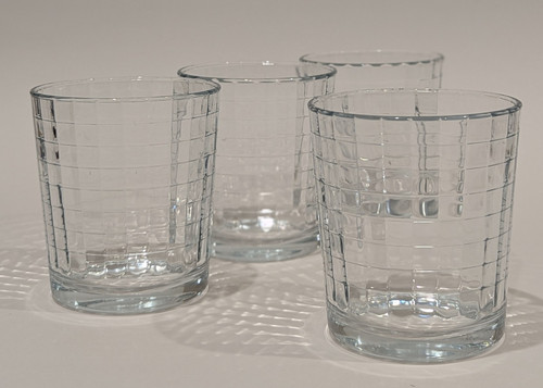 Block optic drinking whiskey - block,