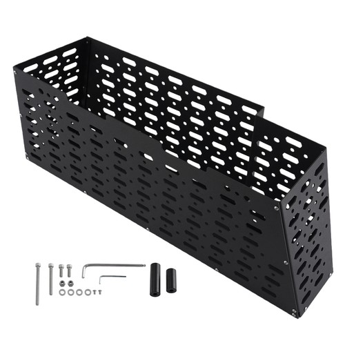 Rear left storage aluminum - rear,