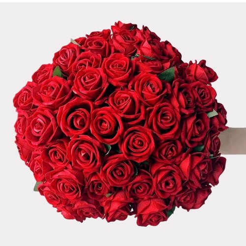24pcs red artificial - 24pcs, single
