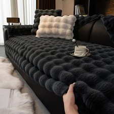 Soft Fluffy Fur Sofa Covers