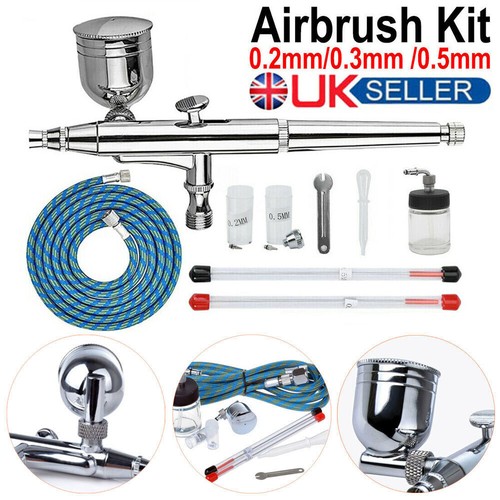 Mini airbrush kit dual - kit,