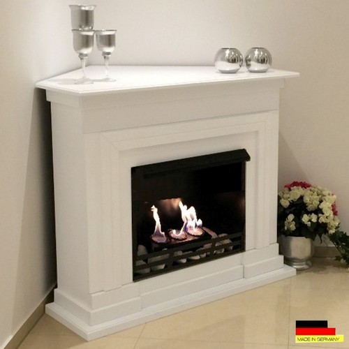 Ethanol gel fireplace corner - ethanol,