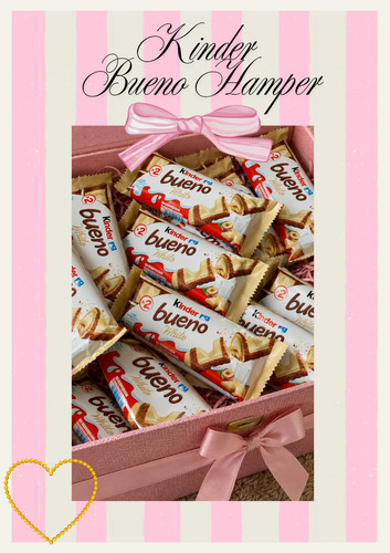 White chocolate kinder bueno - white,