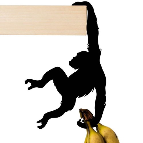 Monkey shaped hook - hook, under