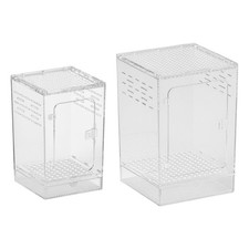 Acrylic Spider Enclosure Tarantula Cage for Frogs Gerbil Arboreal Animal