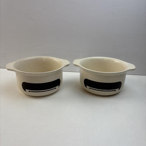 Pair vintage kiln craft - of,