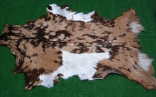 Luxury Goat hide Rug Hair on