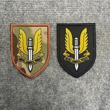 Who Dares Wins Mono or MC SAS Embroidered Tactical Morale Patch, UBACS & Bergen