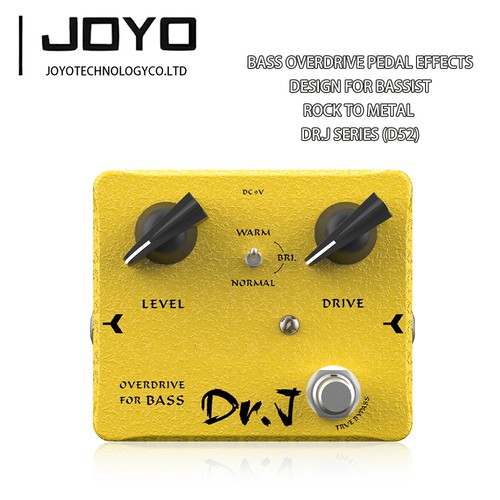 Joyo bass overdrive pedal - joyo,