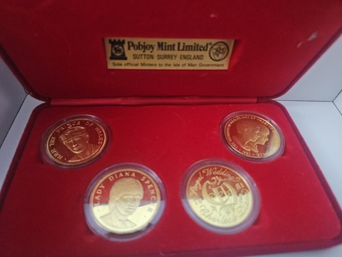 1981 4pc isle - man, royal