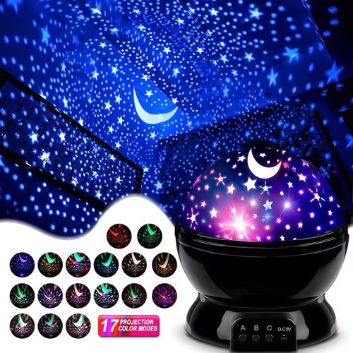 Star projector night light - star,