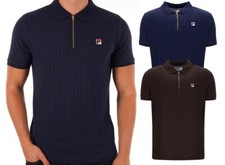 Fila Men's Rufus Zip Polo