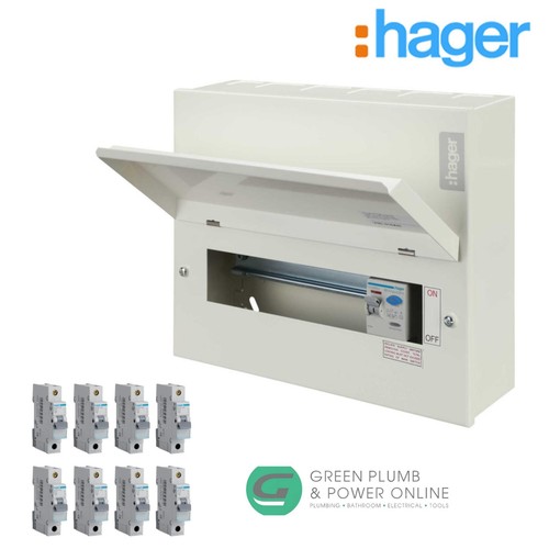 Hager 10way 100amp - hager,