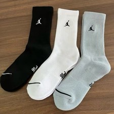 Unisex Air Jordan Everyday Comfort Crew Socks (3-Pair Pack) - Fits Sizes L