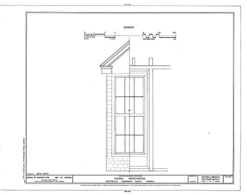 Detail dormer window - of,