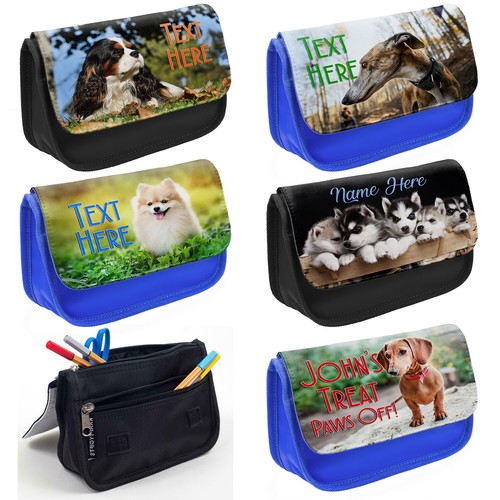 Personalised pencil case - case, dog