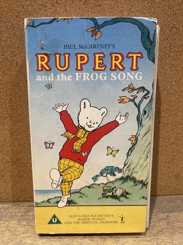 Rupert and the frog - rupert, song