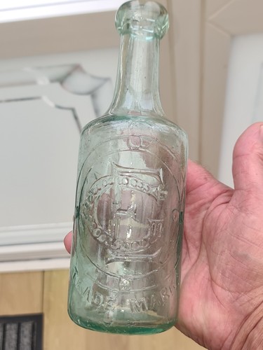 Glass ginger beer mineral - beer,