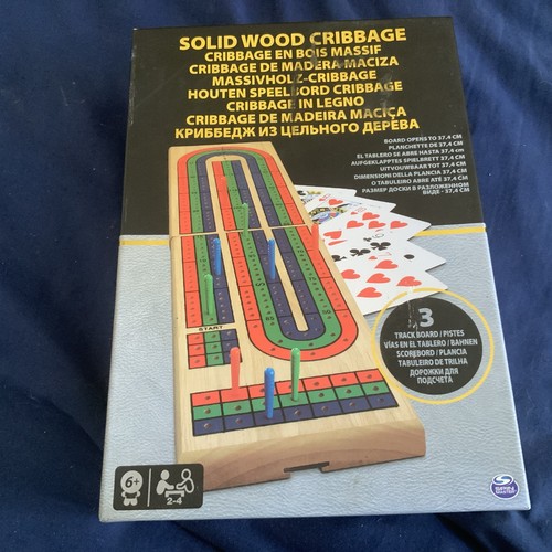 Solid wood cribbage - solid,