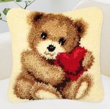 Latch Cushion Cover Bear &