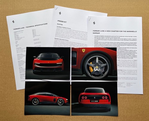 Ferrari luce launch press - launch,