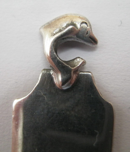 Cute solid silver 925 - 925, bookmark
